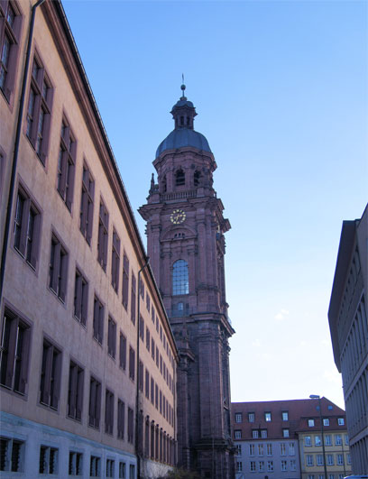 Die Neubaukirche der Universität W&uumlrzburg;